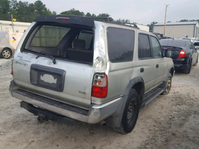 JT3GM84R1Y0054482 - 2000 TOYOTA 4RUNNER SILVER photo 4