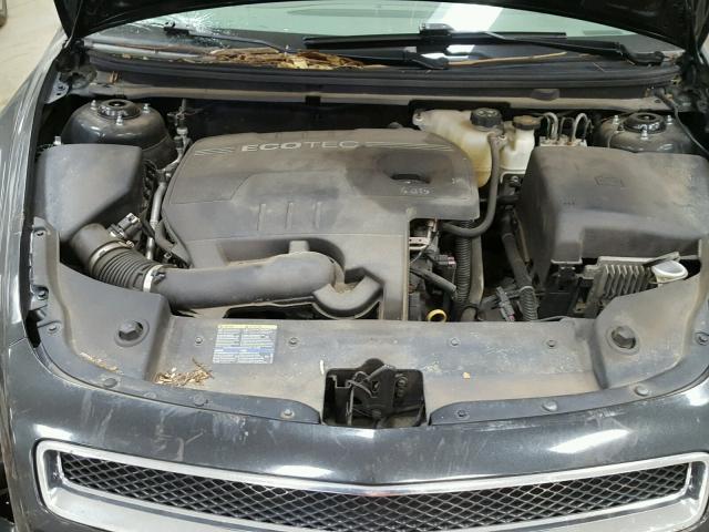 1G1ZH57B19F197249 - 2009 CHEVROLET MALIBU 1LT BLUE photo 7