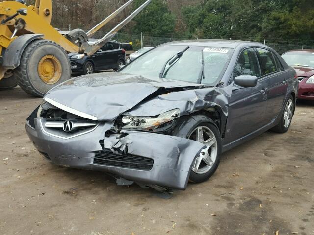 19UUA66276A005940 - 2006 ACURA 3.2TL GRAY photo 2