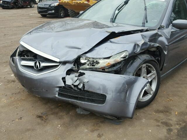 19UUA66276A005940 - 2006 ACURA 3.2TL GRAY photo 9