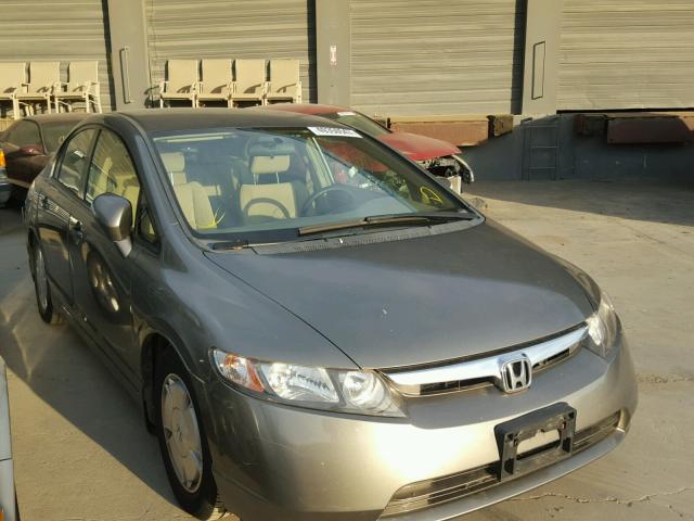 JHMFA36276S028830 - 2006 HONDA CIVIC HYBR SILVER photo 1