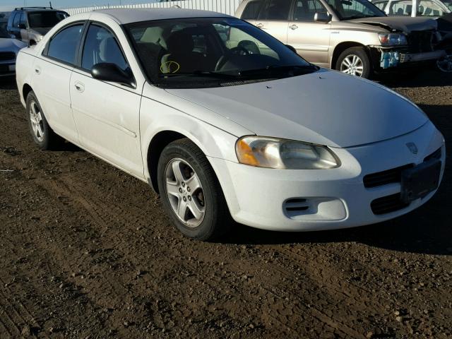 1B3EL46R92N167006 - 2002 DODGE STRATUS SE WHITE photo 1