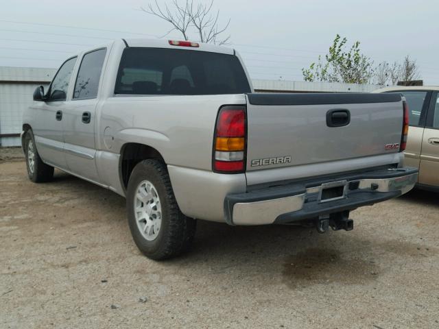 2GTEC13Z061330165 - 2006 GMC NEW SIERRA SILVER photo 3