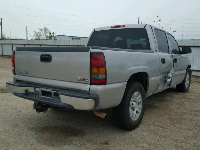 2GTEC13Z061330165 - 2006 GMC NEW SIERRA SILVER photo 4