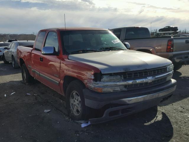 2GCEK19T5X1293010 - 1999 CHEVROLET SILVERADO RED photo 1