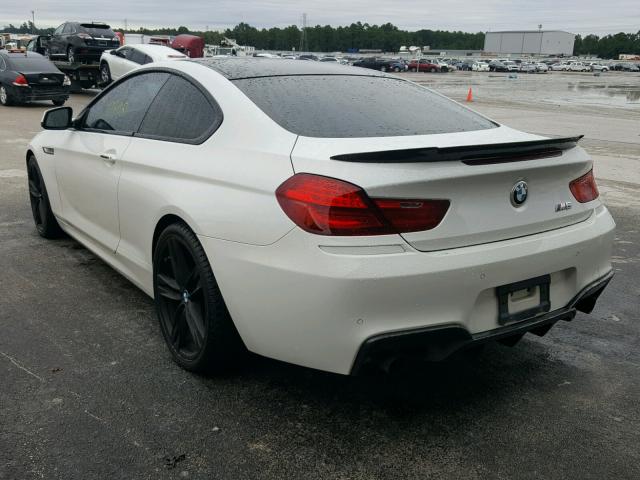 WBALW3C52FC892938 - 2015 BMW 640 I WHITE photo 3