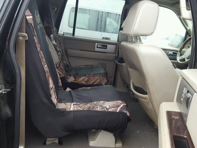 1FMFK20588LA80973 - 2008 FORD EXPEDITION BLACK photo 6