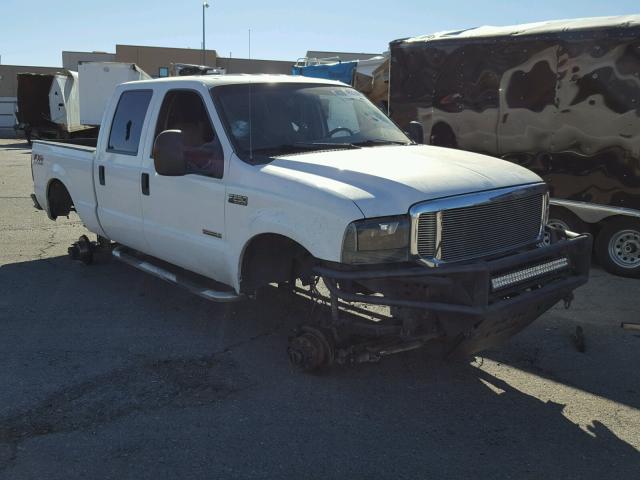 1FTNW21P84EE01672 - 2004 FORD F250 SUPER WHITE photo 1