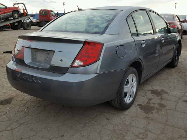1G8AJ55F66Z145926 - 2006 SATURN ION LEVEL GRAY photo 4