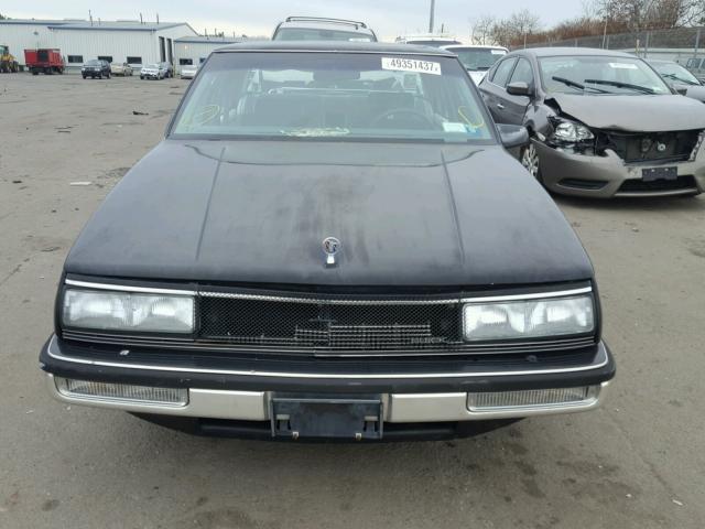 1G4HP54C7KH455217 - 1989 BUICK LESABRE CU BLACK photo 9