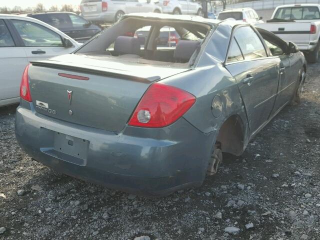 1G2ZG57B094183546 - 2009 PONTIAC G6 TEAL photo 4