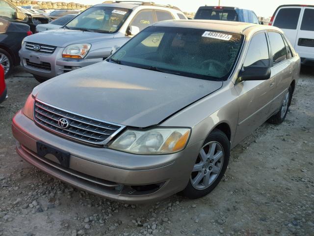 4T1BF28B53U273078 - 2003 TOYOTA AVALON XL GOLD photo 2