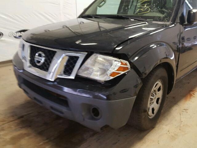 1N6AD0ER0CC456855 - 2012 NISSAN FRONTIER S BLACK photo 9