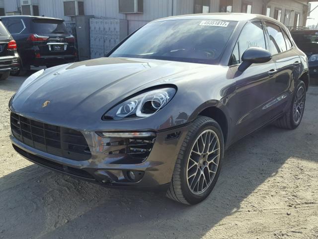 WP1AB2A54GLB45750 - 2016 PORSCHE MACAN S CHARCOAL photo 2