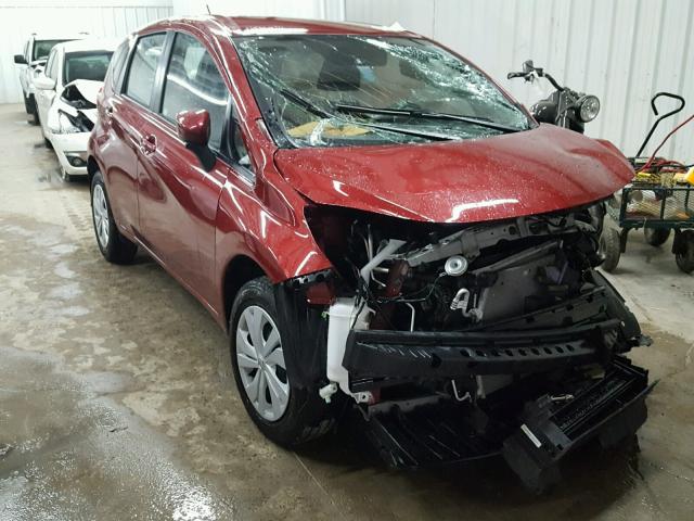 3N1CE2CP7HL368907 - 2017 NISSAN VERSA NOTE RED photo 1