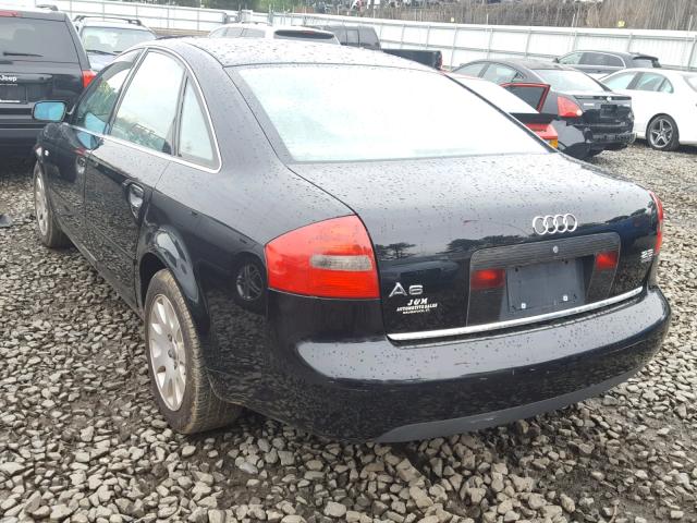 WAUEH24B1YN042100 - 2000 AUDI A6 2.8 QUA BLACK photo 3