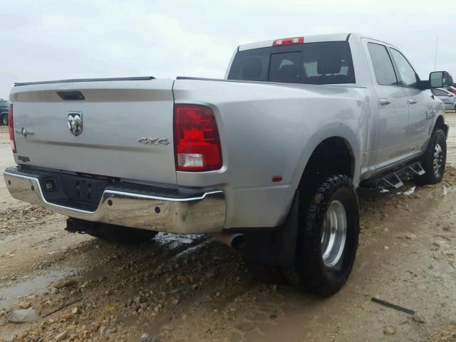 3C63RRHL5GG170857 - 2016 RAM 3500 SLT SILVER photo 4