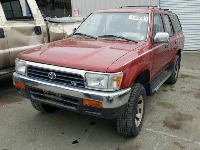 JT3VN39W4R8059796 - 1994 TOYOTA 4RUNNER VN RED photo 2