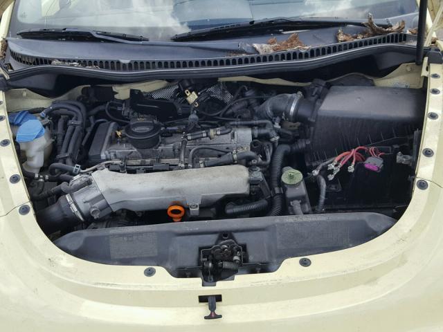 3VWCD31Y85M312589 - 2005 VOLKSWAGEN NEW BEETLE Sarı foto 7