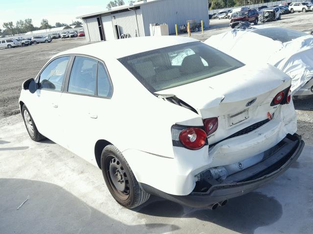 3VWJM71K98M103747 - 2008 VOLKSWAGEN JETTA S WHITE photo 3