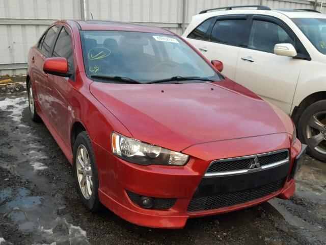 JA32U2FU0AU605065 - 2010 MITSUBISHI LANCER ES/ RED photo 1