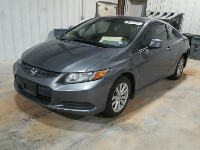 2HGFG3B0XCH528764 - 2012 HONDA CIVIC EXL CHARCOAL photo 2