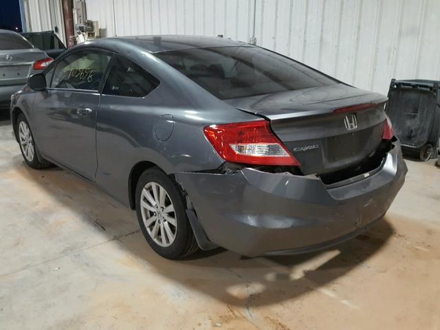 2HGFG3B0XCH528764 - 2012 HONDA CIVIC EXL CHARCOAL photo 3