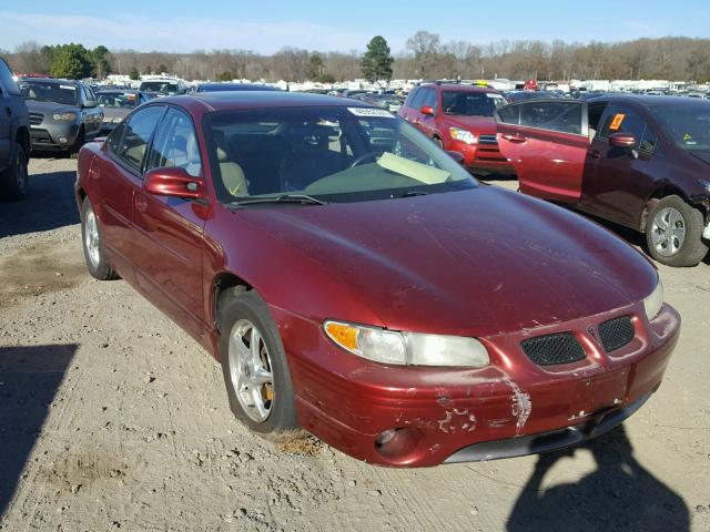 1G2WP52K41F250264 - 2001 PONTIAC GRAND PRIX MAROON photo 1