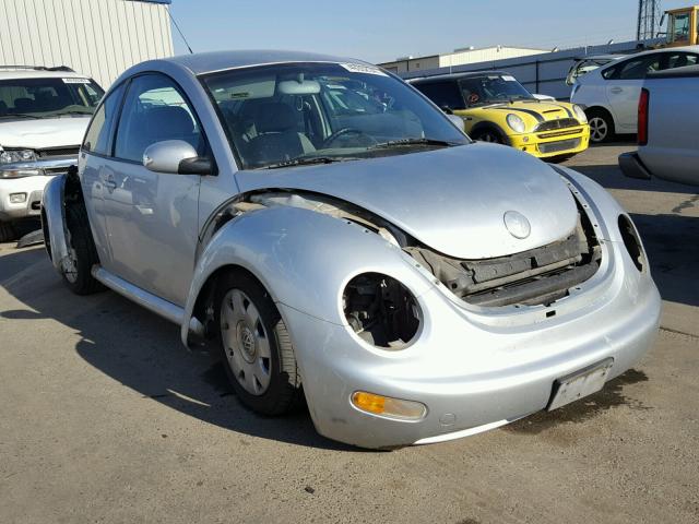 3VWBP21C53M441579 - 2003 VOLKSWAGEN NEW BEETLE SILVER photo 1