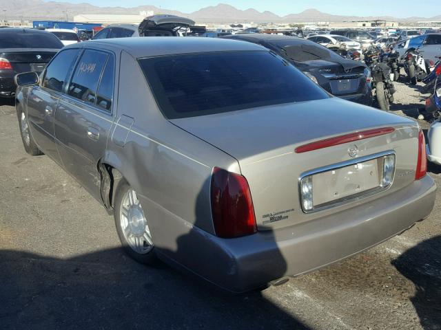 1G6KD54Y63U102106 - 2003 CADILLAC DEVILLE GOLD photo 3