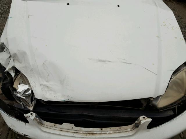 1HGEJ6670YL039984 - 2000 HONDA CIVIC LX WHITE photo 7