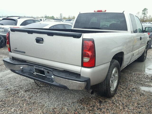 1GCEC19X86Z158402 - 2006 CHEVROLET SILVERADO BEIGE photo 4