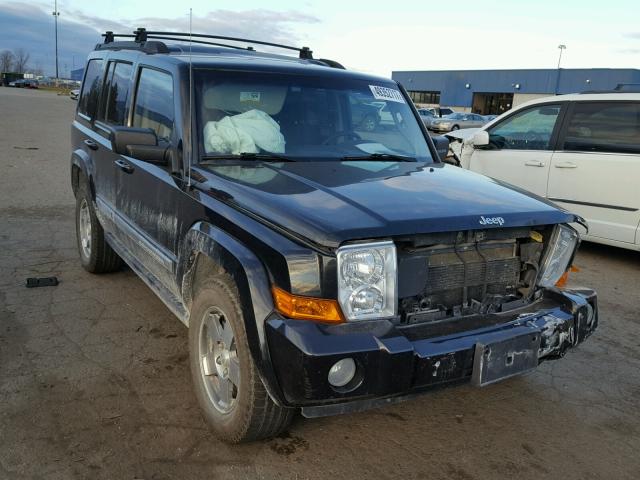 1J4RG4GK9AC101601 - 2010 JEEP COMMANDER BLACK photo 1