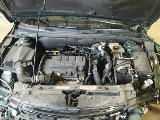 1G1PC5SB2F7165266 - 2015 CHEVROLET CRUZE LT GREEN photo 7