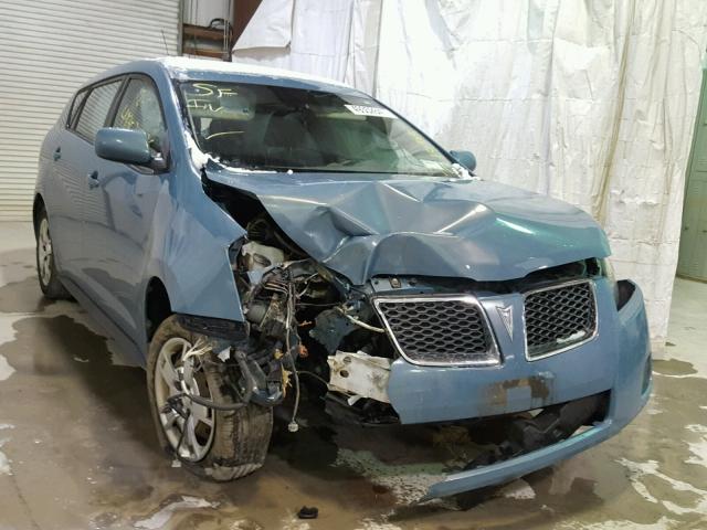 5Y2SP67029Z405461 - 2009 PONTIAC VIBE BLUE photo 1