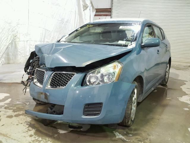 5Y2SP67029Z405461 - 2009 PONTIAC VIBE BLUE photo 2