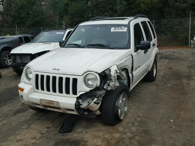 1J4GL58K43W563119 - 2003 JEEP LIBERTY LI WHITE photo 2