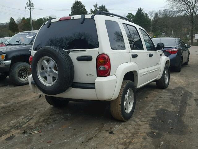 1J4GL58K43W563119 - 2003 JEEP LIBERTY LI WHITE photo 4