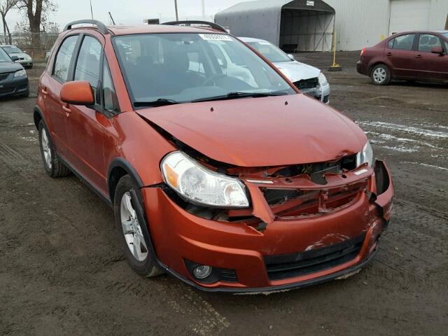 JS2YB5A24A6301336 - 2010 SUZUKI SX4 JX ORANGE photo 1