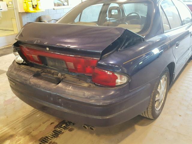 2G4WF5217W1584806 - 1998 BUICK REGAL GS BLACK photo 9