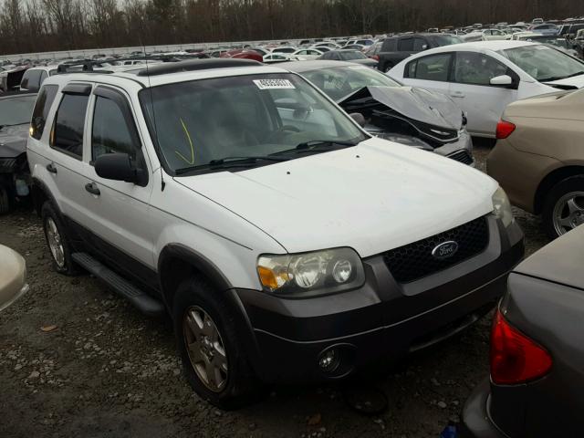 1FMYU93176KC65619 - 2006 FORD ESCAPE XLT WHITE photo 1