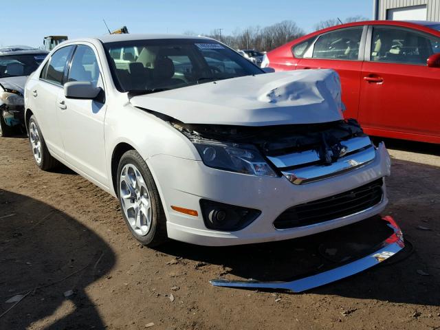 3FAHP0HA5AR395439 - 2010 FORD FUSION SE WHITE photo 1