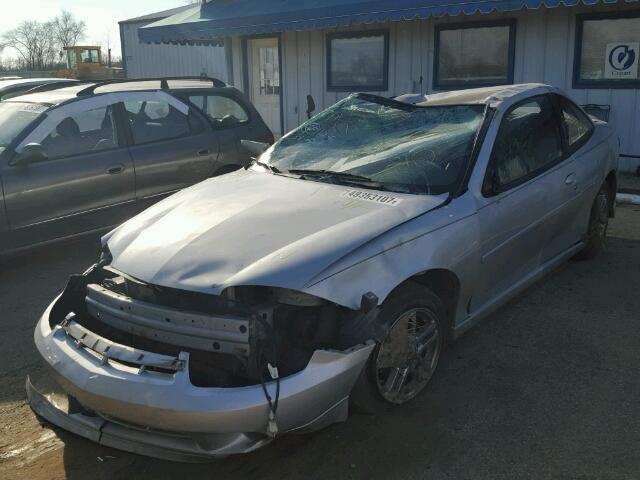 1G1JH12F157130154 - 2005 CHEVROLET CAVALIER L SILVER photo 2