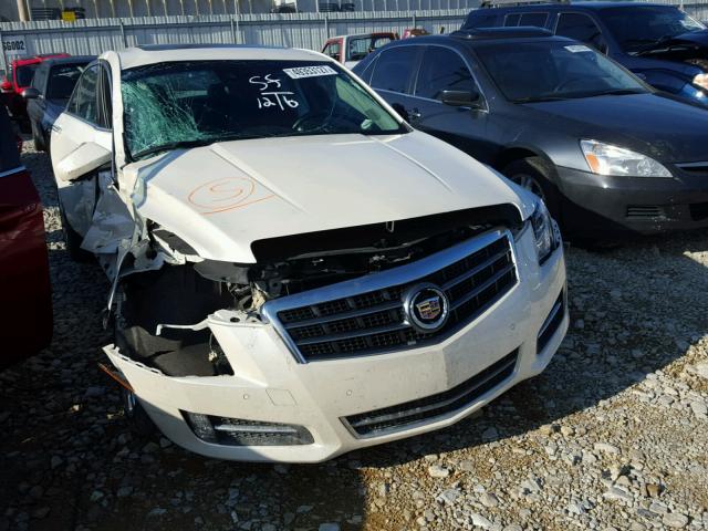 1G6AC5SX1D0140845 - 2013 CADILLAC ATS PERFOR WHITE photo 1