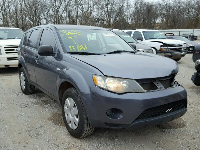 JA4MS31X17U004581 - 2007 MITSUBISHI OUTLANDER GRAY photo 1