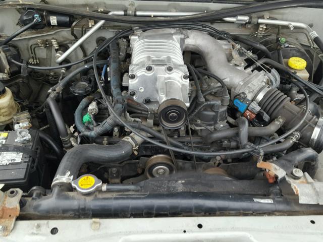 1N6MD27Y94C449904 - 2004 NISSAN FRONTIER C SILVER photo 7