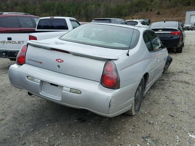 2G1WX12K649111070 - 2004 CHEVROLET MONTE CARL SILVER photo 4