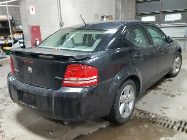 1B3LC76M98N123321 - 2008 DODGE AVENGER R/ BLACK photo 4