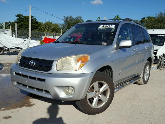 JTEGD20V840025255 - 2004 TOYOTA RAV4 GRAY photo 2