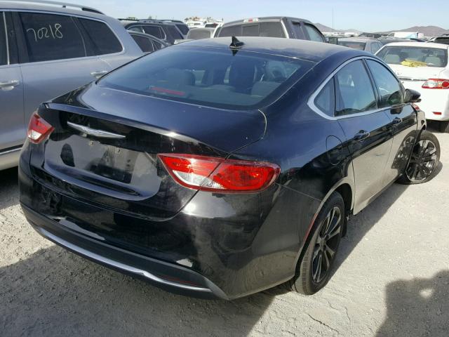 1C3CCCAB1FN651692 - 2015 CHRYSLER 200 LIMITE BLACK photo 4